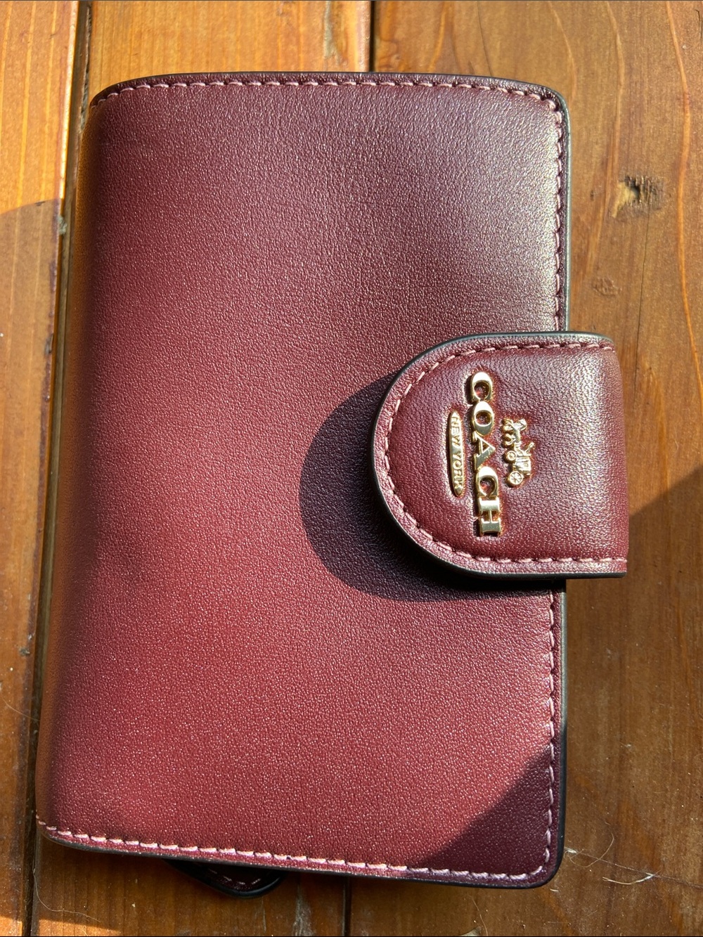 Coach leather wallet - Picture 6 of 6
